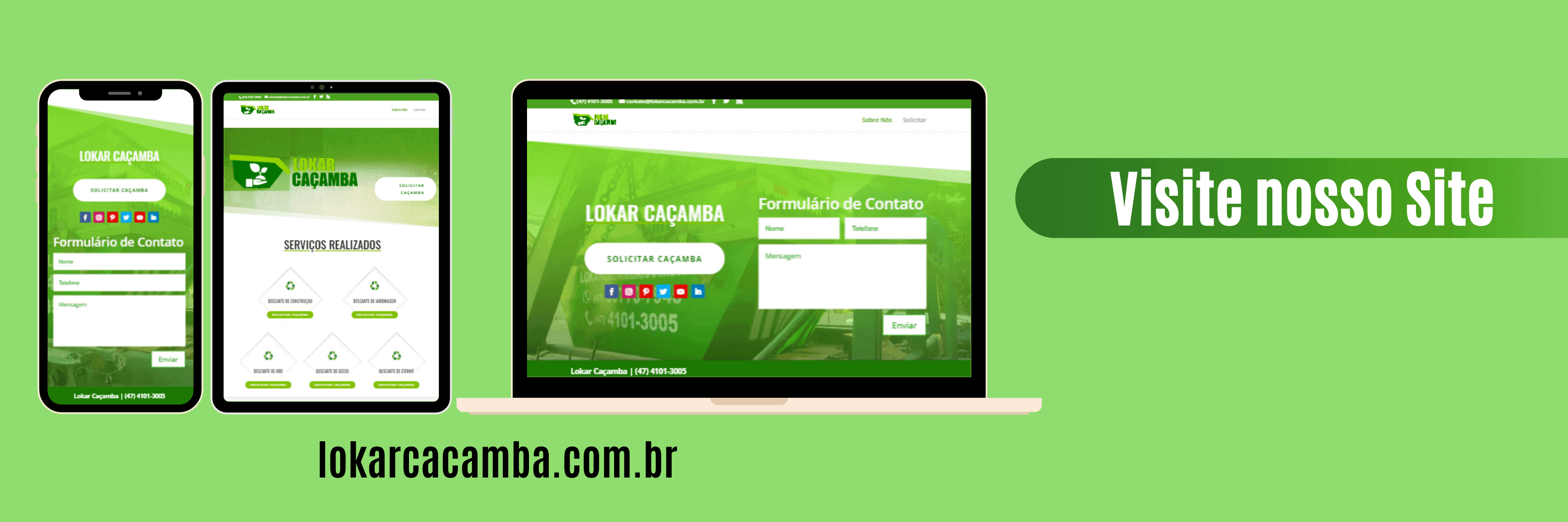 Quanto custa o aluguel de uma caçamba de entulho em Joinville-SC? | Lokar Caçamba